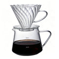 Kit Barista complet — Dripper & Serveur en verre 600ml